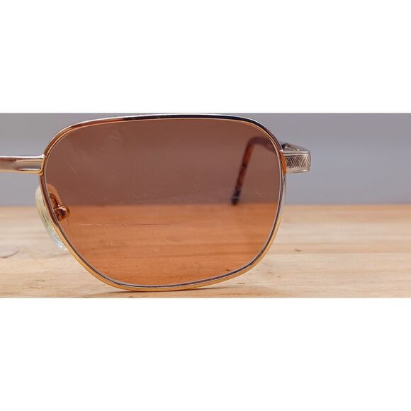 Baron Eyewear Baron Metal Collection A7073 54-14-140 Gold Eyeglasses Frames - Picture 14 of 16